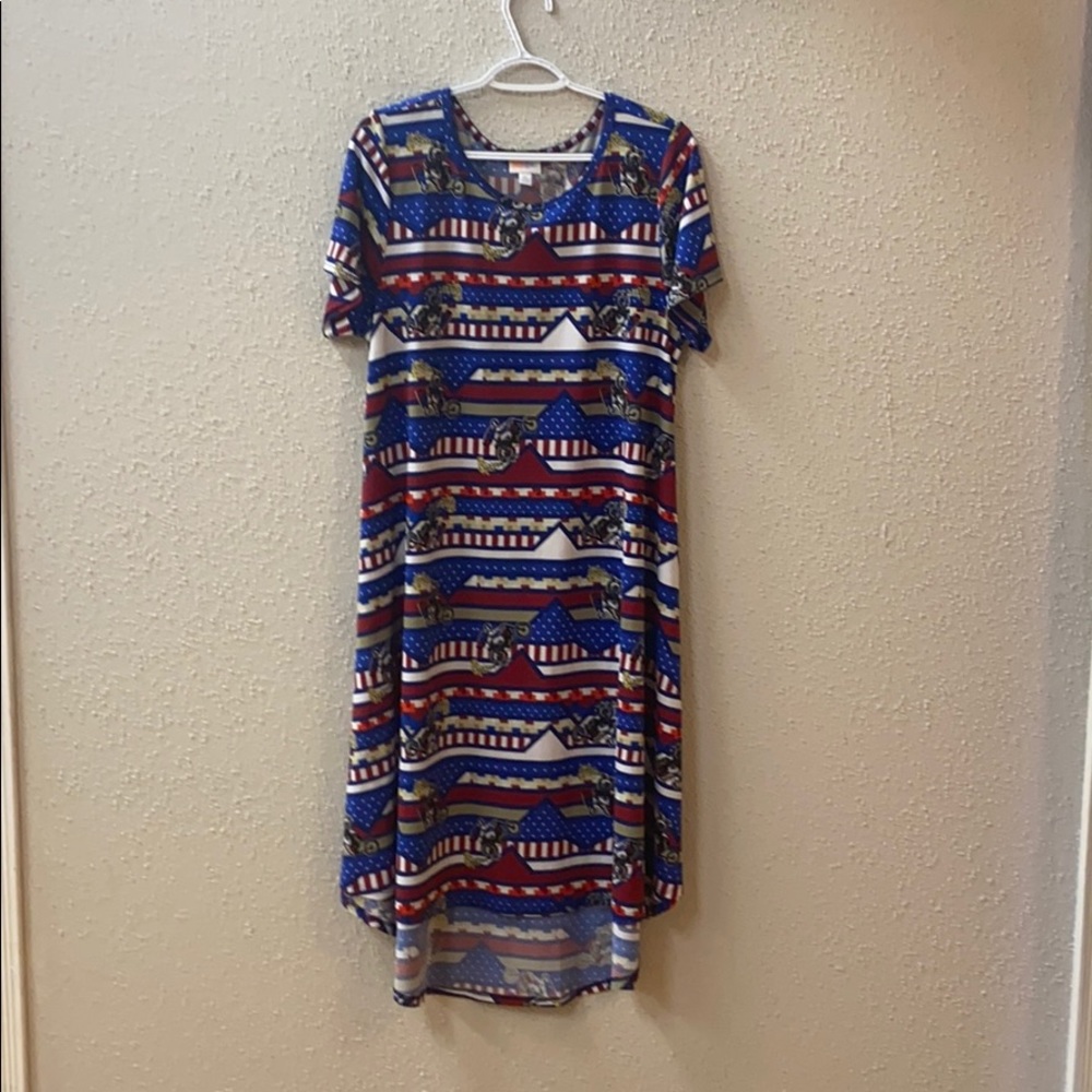 Patriotic Lularoe dress
